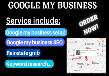 Create and optimize google my business profile for local seo