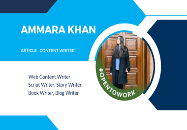 Article content blogpost writer