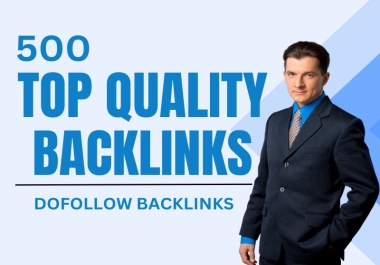 500 High Domain Authority Moz DA 30 to 90+ SEO Dofollow Backlinks