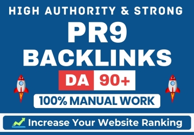25 Do-Follow DA 90+ PR9 Backlinks - Skyrocket Your Website's Authority