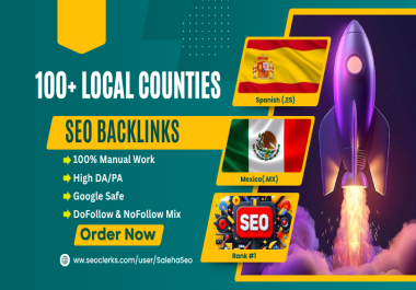 I Will Create 100 Spanish,  Mexico SEO Backlinks With Manual Work