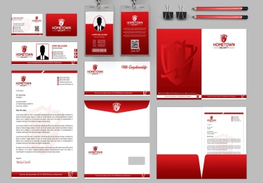 I will do professional business card, letterhead and stationery design