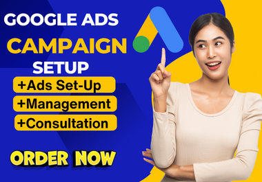 I will setup and manage google ads PPC campaigns