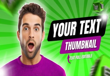 Eye catching thumbnail designs.