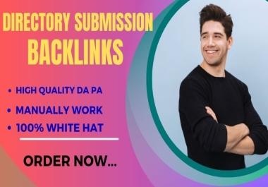 I will do 100 Manually Directory Submission Backlinks