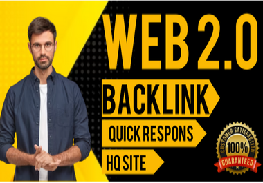 I will Build 80 HQ Web 2.0 Backlinks for increase your site for google ranking