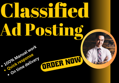170 Classifieds ad posting in all country google ranking on your website