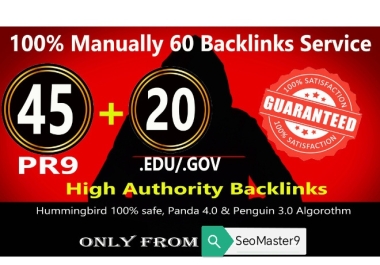 Boost Your Ranking with 65 PR9 DA 80+ SEO Backlinks link building 100 manuall work