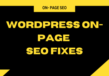 I will optimize on page SEO and complete on site optimization for your website