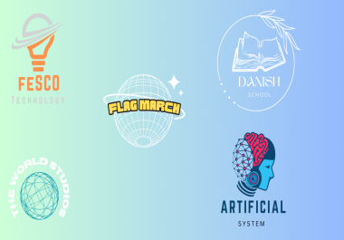 I will design a creative and effective logo for businessmen and entertainers