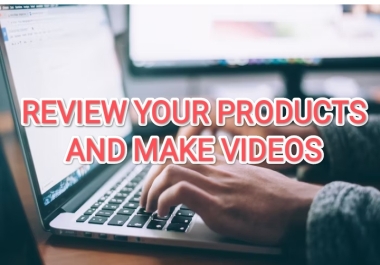 Review And Unboxing product and make video