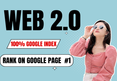 I will publish 200 web2.0 Backlinks to Increase Your website Ranking