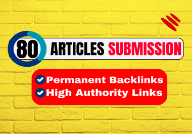 I will create 125 unique Article Submission SEO backlinks