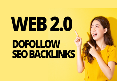 50 Contextual Web2.0 Backlinks Service for SEO
