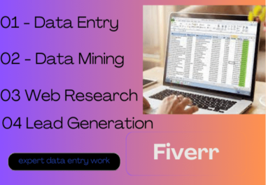 Data entry expert and copy paste work