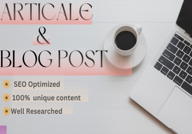 write your compelling SEO blog posts and articles