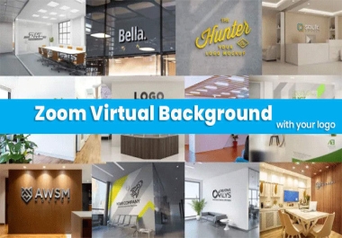 I will create and zoom virtual background
