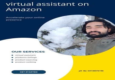 i will be your expert virtual assistant on amazon product listing hunting