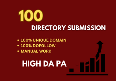 Manually Create 100 Registry Accommodation High Quality Backlinks