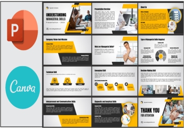 I will design or redesign powerpoint presentation