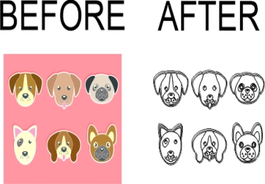 I am a vectorgrapher and I specialize in converting photo files to vectors