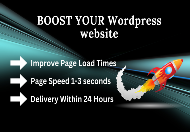 Optimize WordPress Website Speed and Boost Up for Better SEO Rankings