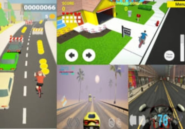 I will develop 3d PC and mobile game in unity game development