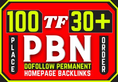I will create 100 High Trust Flow TF 30+ Backlinks for SERP ranking