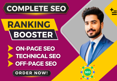 I will do 360&deg SEO on-Page,  off-Page & site optimization