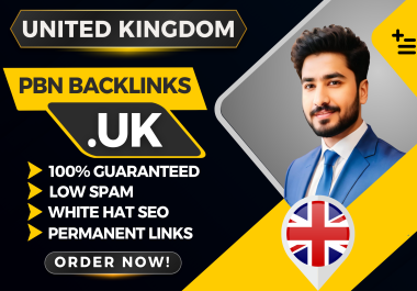I will create 25 High-Quality. uk united kingdom PBN Backlinks