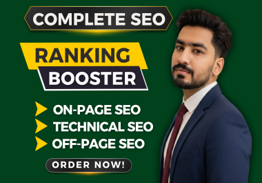 I will do 360° SEO on-Page,  off-Page & site optimization
