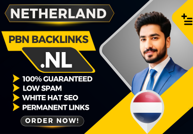I will create 10 High-Quality. NL Netherland PBN Backlinks