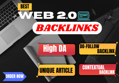 I will create 200 web 2.0 high quality permanent backlinks