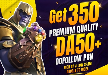 Powerful 350 Permanent PBN Backlinks DA 50- 70+ on Aged Domains - Homepage Dofollow Link