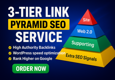 Rank on Google IN 2025 With Ultimate 3 Tier Link Pyramid SEO,  High Authority Backlinks & On Page SEO