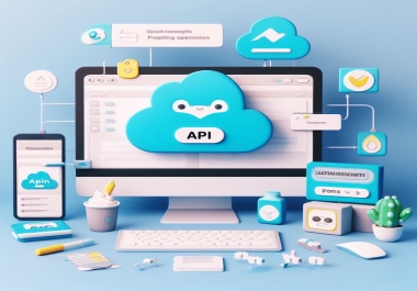 A customized desktop application using Java for any API integration