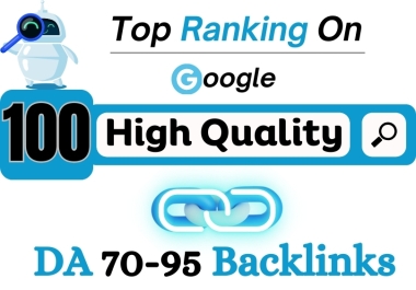 Manually Build 100 High Quality Dofollow Backlinks