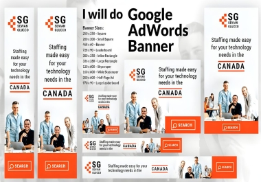 I will design banners and google display ads banners