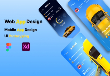 I will design clean mobile and web app