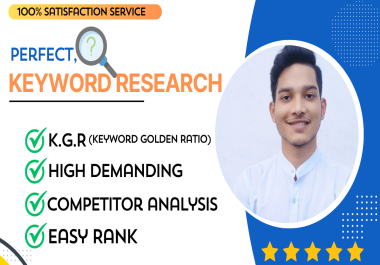 I will do Perfect Keyword Research