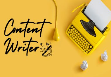 I will write a perfect blog,  article and blog post with image