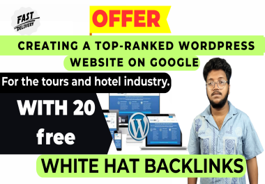 I will do a top WordPress website for the Tours and hotel business