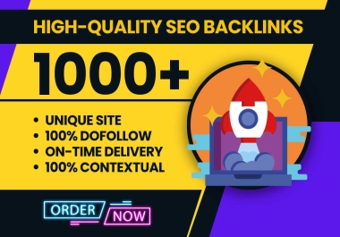 Create 1000+ High Quality Mix Backlinks - Web2.0,  PDF,  Profile,  Article Submission links