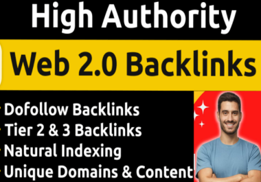 I will Do high quality 30 profile backlink and web2.0 backlink