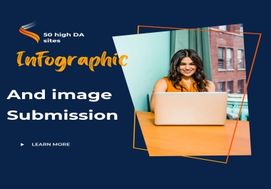 i will create infographic and image submission backlinks