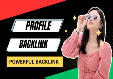 I will create 1000 high quality profile dofollow backlink