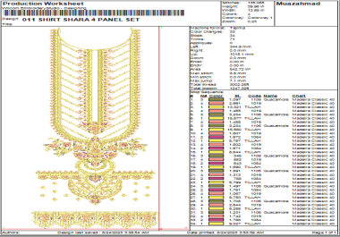 I will do digital Embroidery design even complex designs from pictures or designs dublicates