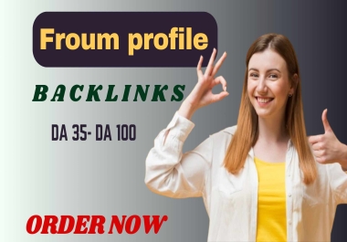 I will 7000+ forum profile and social network media SEO mix backlink