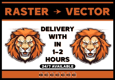 Logo tracing,  Icon,  Trace,  Vector Tracing,  Redraw or Convert to Vector professionally