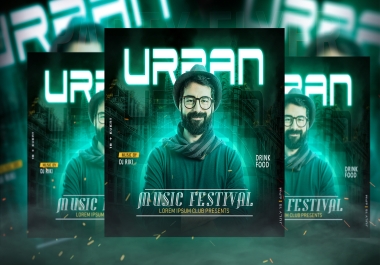 I will design an awesome party flyer,  event flyer,  motion,  birthday,  dj,  or club flyer